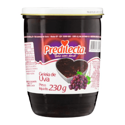 Geléia De Uva 230G Predilecta