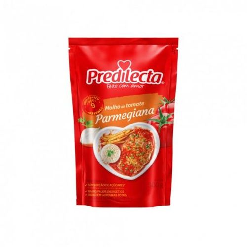 Molho De Tomate Parmegiana Stand Up 300G Predilecta