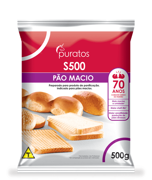 Melhorador Para Pão Macio S500 500G Puratos