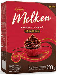 Cacau Em Pó 50% Melken 200G Harald