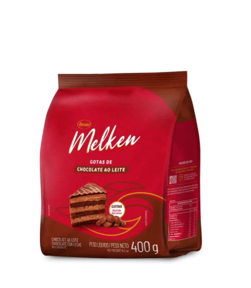 Chocolate Em Gotas Ao Leite 400G Melken