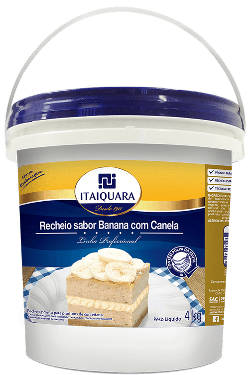 Recheio Banana 4Kg Itaiquara