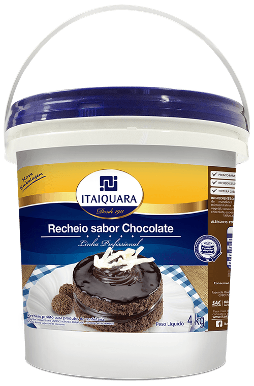 Recheio Chocolate 4Kg Itaiquara