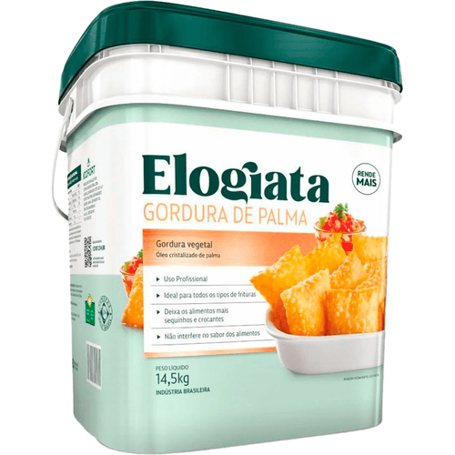Gordura De Palma Cristalizado 14,5Kg Elogiata