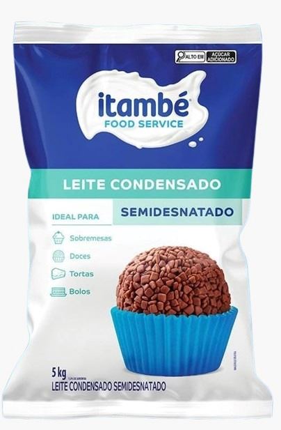 Leite Condensado Semi Desnatado Bag 5Kg Itambé