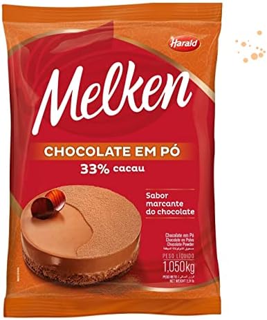 Chocolate Em Pó 33% 1,010Kg  Melken