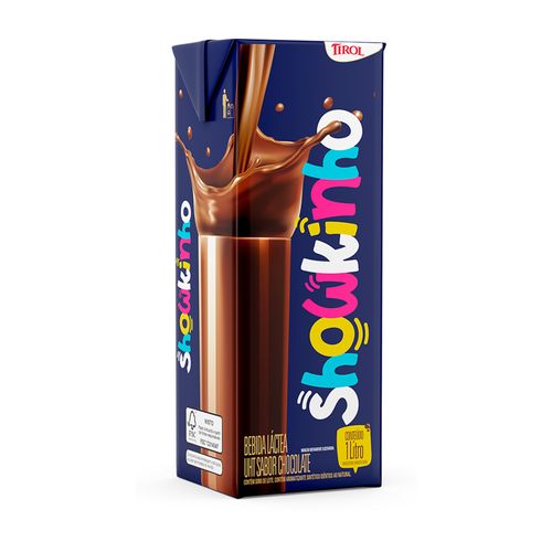 Bebida Lactea UHT Chocolate Showkinho 1L Tirol
