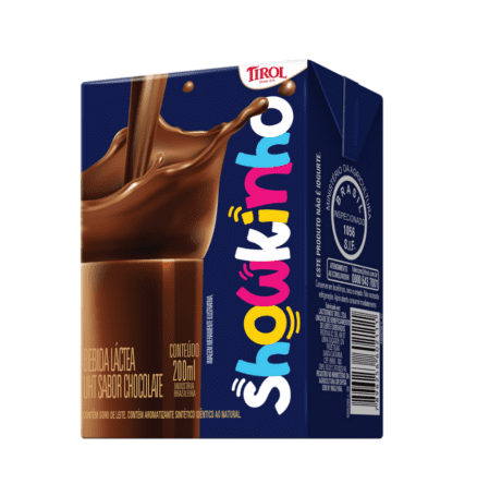 Bebida Láctea Chocolate Showkinho 200ml Tirol