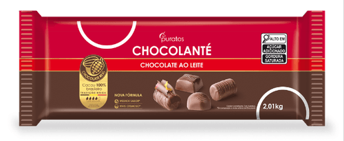 Chocolate Ao Leite Chocolanté 2,01Kg Puratos