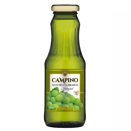Suco De Uva Branco Campino Integral 300Ml Casa Geraldo
