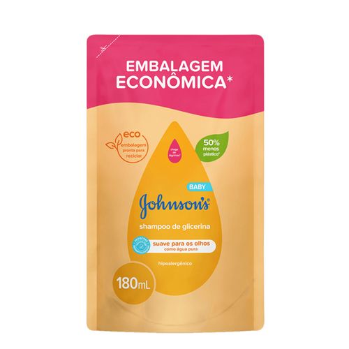 Shampoo J&J Regular Gold Refil 180Ml