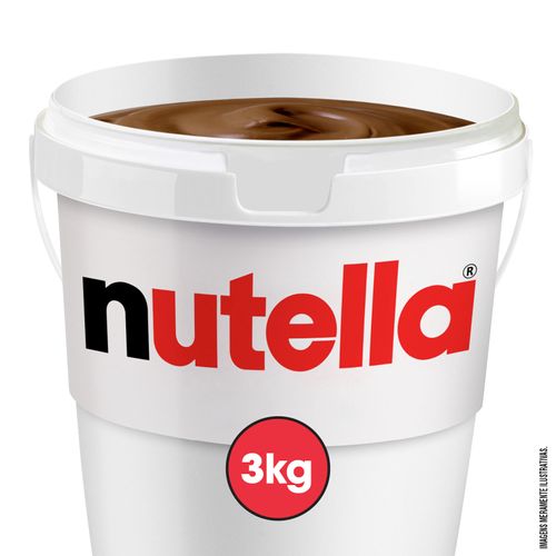 Nutella 3Kg Creme De Avelã Ferrero