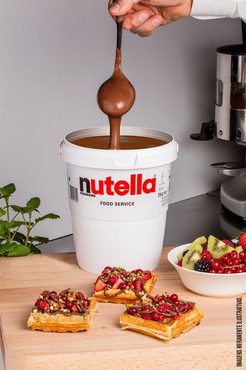 Nutella 3Kg Creme De Avelã Ferrero