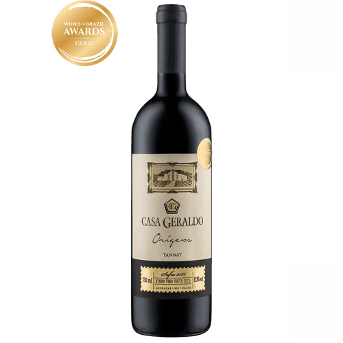 Vinho Tinto Origens Casa Geraldo Tannat 750ml Brasil