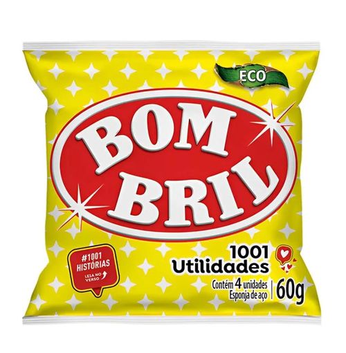 Esponja De Aço Verde 4Un Bombril