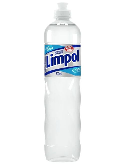 Detergente Líquido Cristal 500Ml Limpol