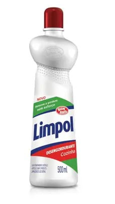 Desengordurante Cozinha 3 Em 1 Squeeze 500Ml Limpol