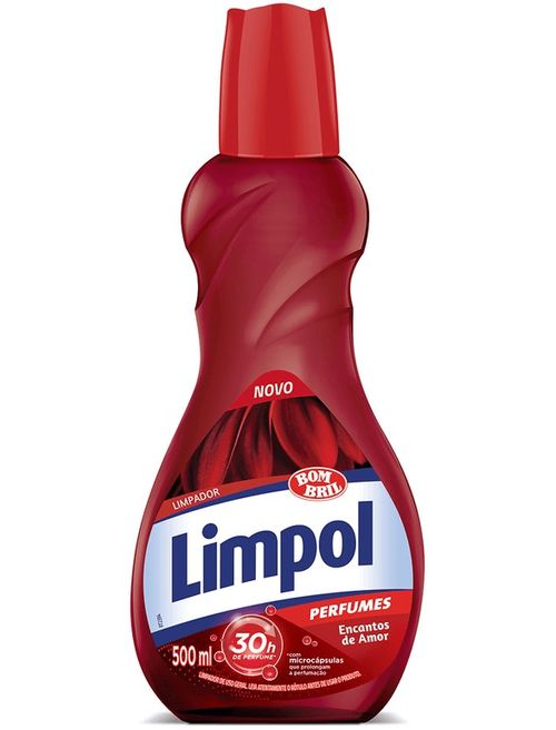 Limpador Perfumado Encantos De Amor 500Ml Limpol