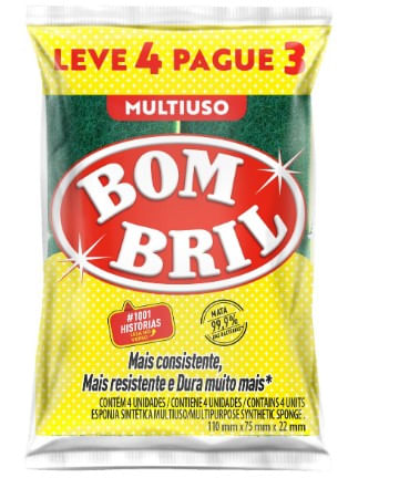 Esponja Multiuso Leve 4 Pague 3 Bombril