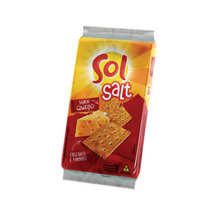 Biscoito Sol Salt Queijo 150G J.Macedo
