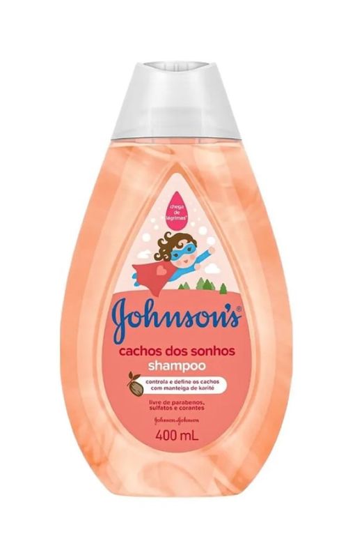 Shampoo J&J Kids Cachos Dos Sonhos 400Ml