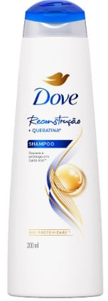 Shampoo Reconstrução + Queratina 200Ml Dove