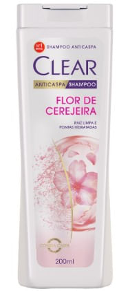 Shampoo Anticaspa Flor De Cerejeira 200Ml Clear Women