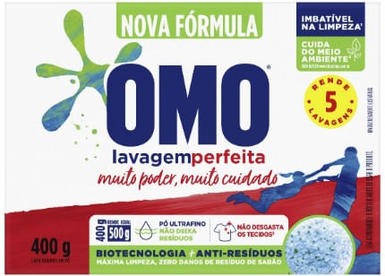 Sabão Em Pó Lavagem Perfeita 400G Omo