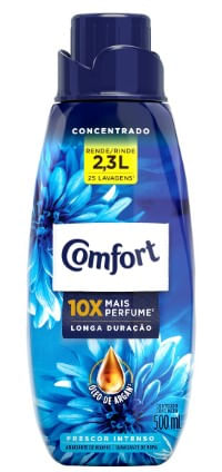 Amaciante De Roupas Concentrado Frescor Intenso 500Ml Comfort