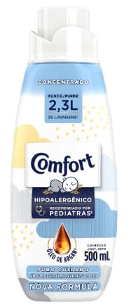 Amaciante De Roupas Concentrado Puro Cuidado 500Ml Comfort