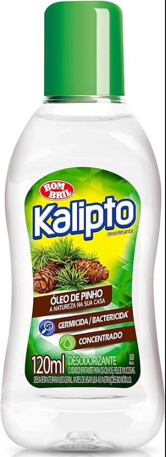 Óleo De Pinho Desodorizador 120Ml Kalipto