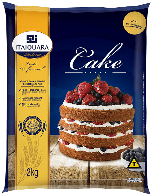 Mistura Cake Chocolate 2Kg Itaiquara