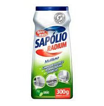 Limpador Multiuso Em Pó Limão Sapolio Radium 300G Bombril
