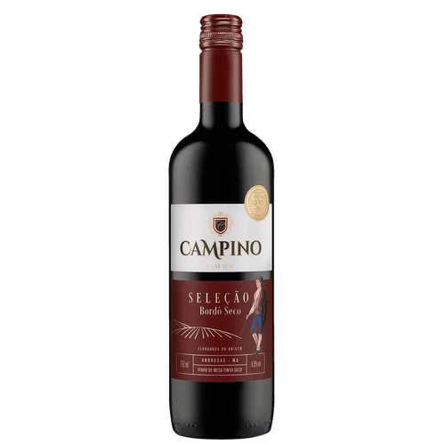 Vinho de Mesa Tinto Bordô Tradicional Casa Geraldo 750ml Brasil