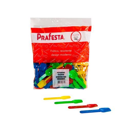 Pá Pequena Colorida 100Un Prafesta
