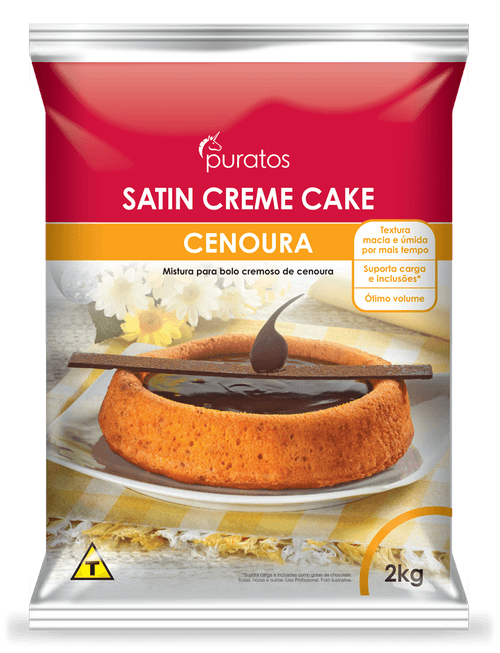 Satin Creme Cake Cenoura 2Kg Puratos