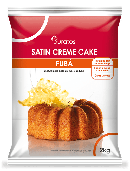 Satin Creme Cake Fubá 2Kg Puratos