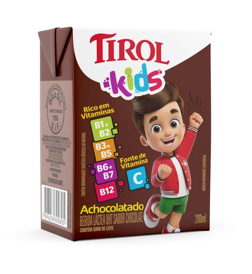 Bebida Láctea Uht Sabor Chocolate 200Ml Tirol