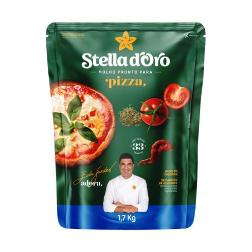 Molho De Tomate Pizza  1,7Kg Stella Doro