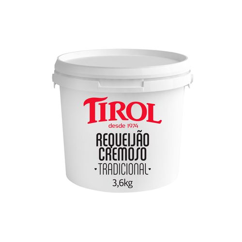 Requeijão Cremoso 3,6Kg Bd Tirol
