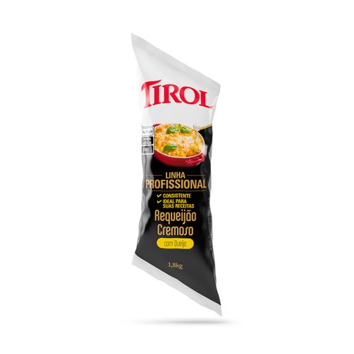 Requeijão Cremoso Culinário 1,8Kg Bag Tirol