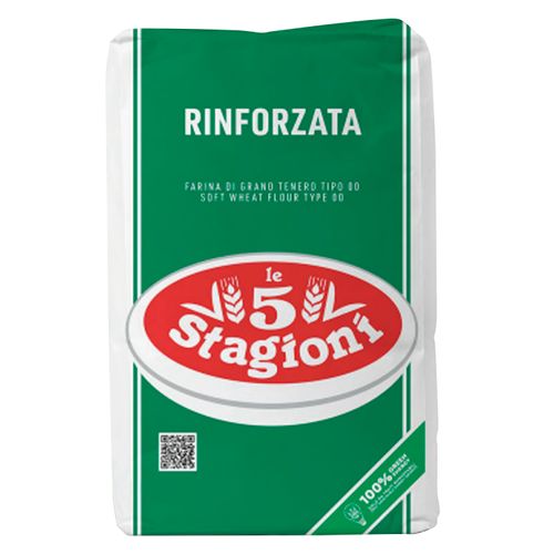 Farinha Italiana Rinforzata Tipo 00 25Kg Le 5 Stagioni