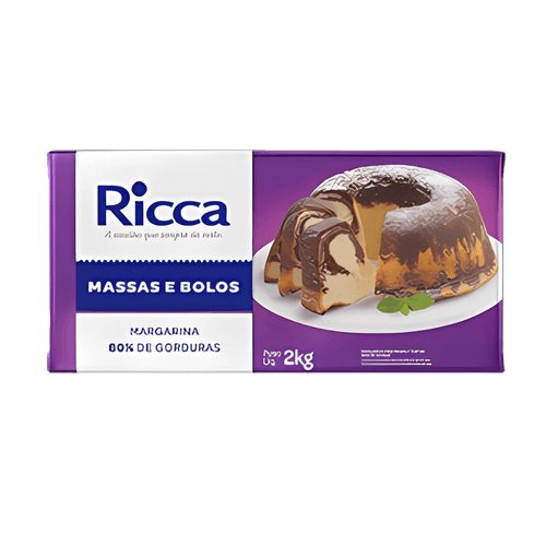 Margarina Para Massa/Bolo 2Kg Ricca