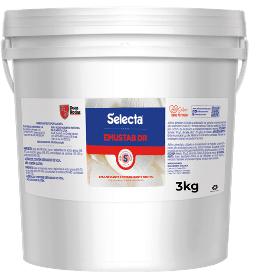 Emulsificante Neutro Emustab DR Balde 3Kg Duas Rodas